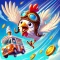 Chicken Cannon - A casual mobile game icon.